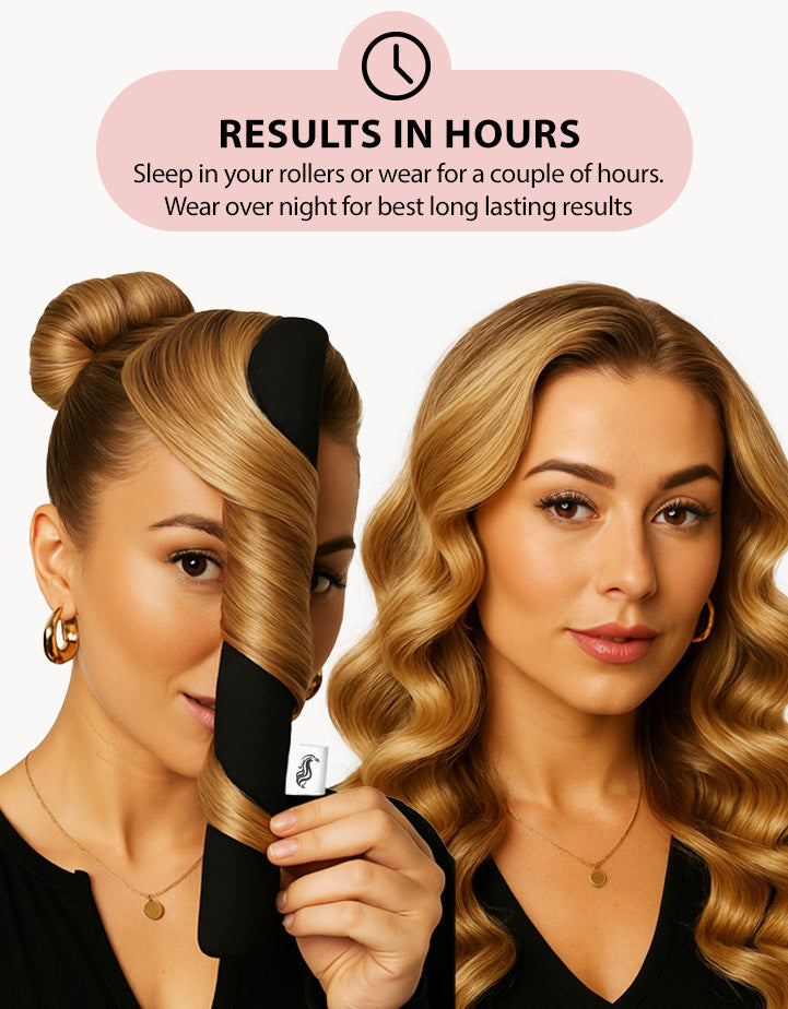 Bouncy Blowout Jumbo Hair Rollers