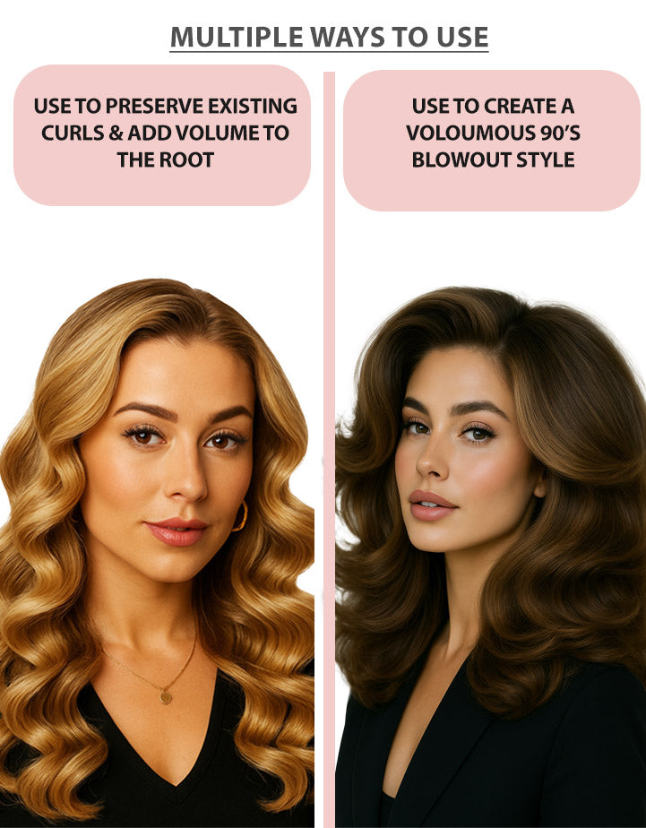 Bouncy Blowout Jumbo Hair Rollers