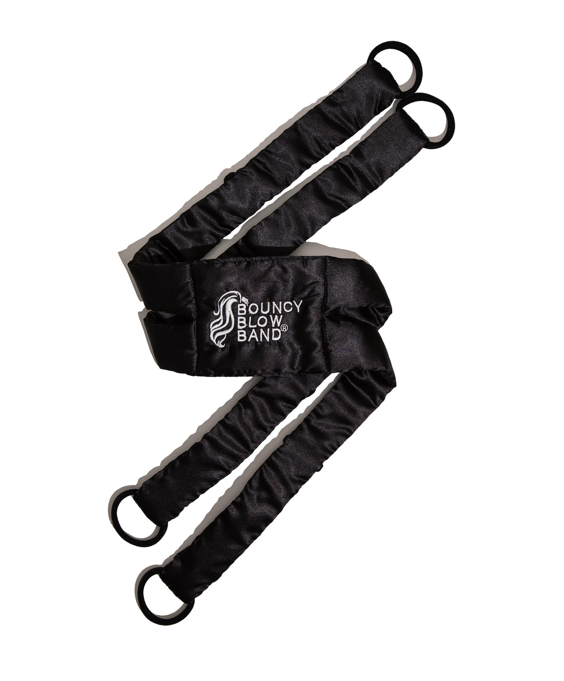 Bouncy Blow Band® Heatless Curling Band - Black Satin