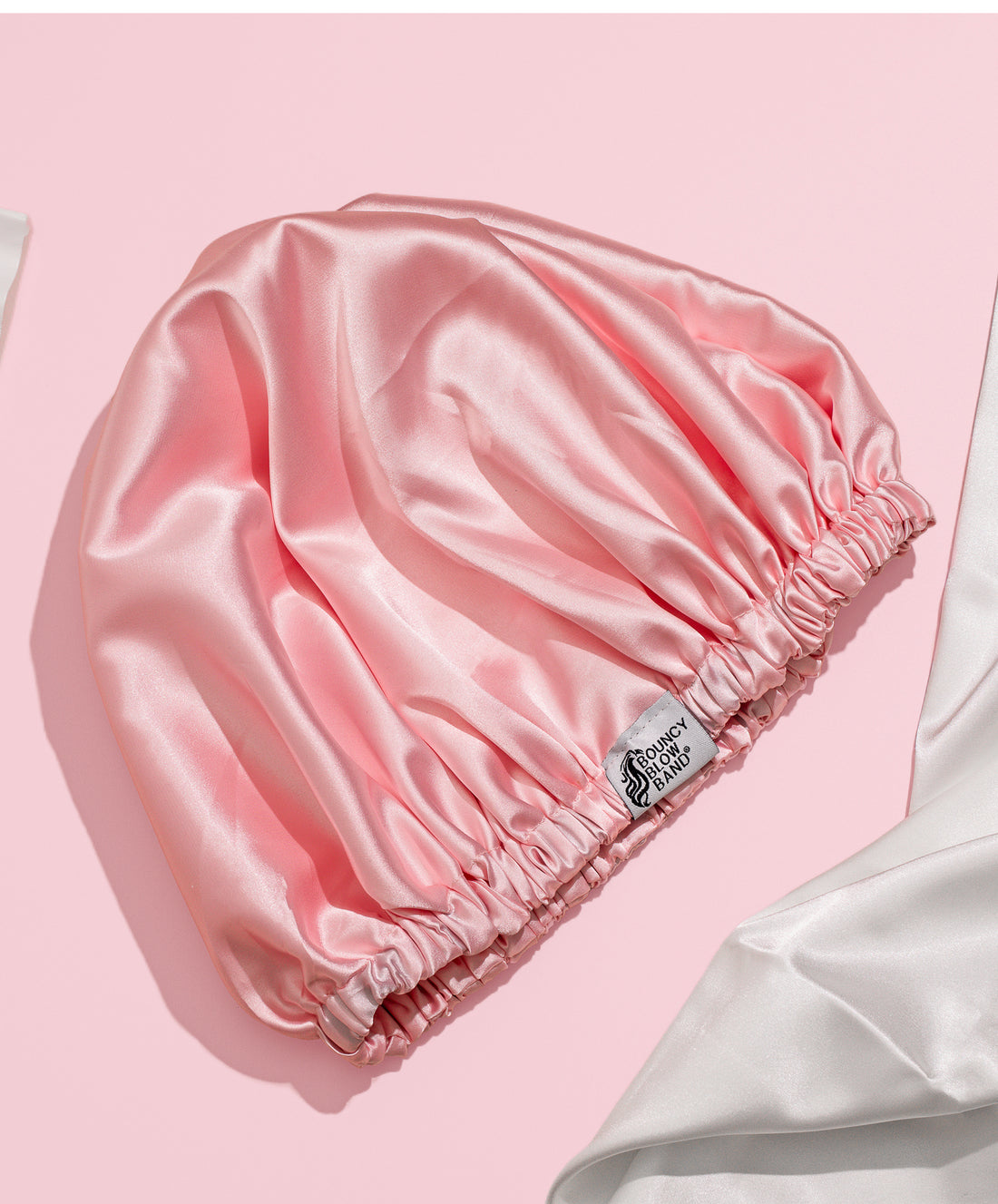 Pink Satin Sleep Bonnet